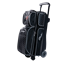 Picture of KR Strikeforce Royal Flush 3 Ball 360 Triple Roller Black Bowling Bag
