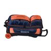 Picture of KR Denver Broncos 3 Ball Premium Triple Roller NFL Bowling Bag