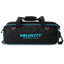Picture of Velocity 3 Ball Triple Tote Black Teal Bowling Bag
