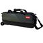 Picture of KR 3 Ball Diamond Hunter Green Slim Triple Roller Bowling Bag